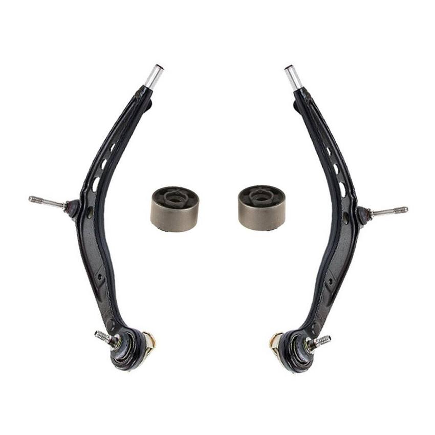 BMW Suspension Control Arm Kit - Front Lower (Driver and Passenger Side) 31129059288 - Lemfoerder 3084951KIT